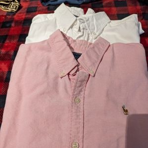 (2) Button down shirts - bundle